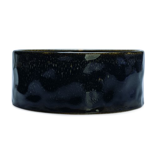 Designed by Lotte Jace eetbak keramiek zwart 18 cm detailfoto