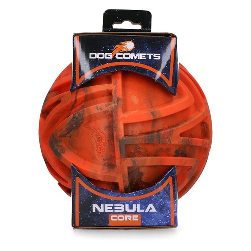 Dog Comets Nebula Core stuiterbal hond zijaanzicht, Ø 180 mm oranje