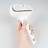 Detail Duvoplus slickerborstel met stoomfunctie wit – USB-oplaadpoort