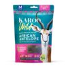 Karoo Wild Training Bits Small Rozemarijn voorkant – zachte training treats van vrij uitlopend antilopenvlees