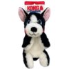 KONG Comfort Pups Boss – zacht pluche hondenspeelgoed met pieper