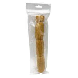Paardenkophuid kauwrol van 27 cm – naturel gedroogde kauwsnack voor honden, 100% paard