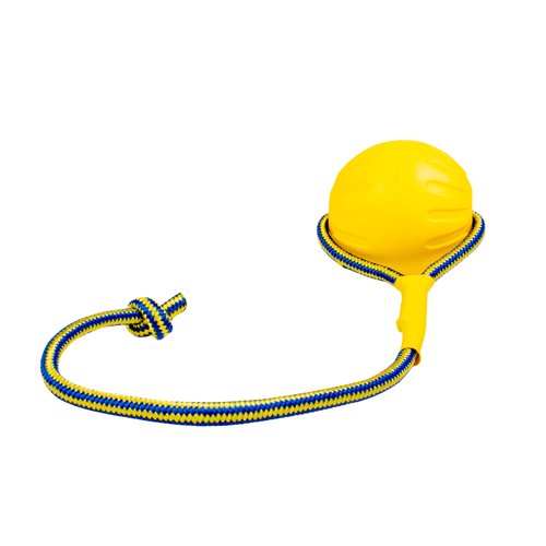 Supa'Foam Tug – drijvend hondenspeelgoed met trekkoord, Ø7x55cm, voor trek- en apporteerspelletjes