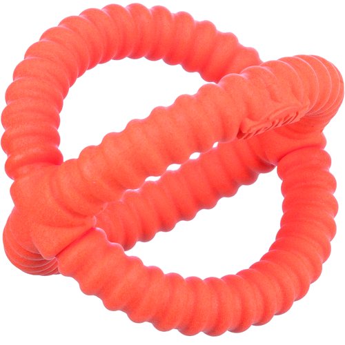 Trixie Aqua Toy Grijper oranje 14 cm – twee ringen schuin, TPR waterspeelgoed hond