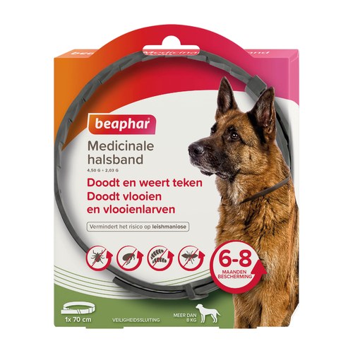 Beaphar Medicinale Halsband Kat & Hond | Teken & Vlooien - Afbeelding 3