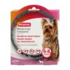 Beaphar Medicinale halsband voor honden tot 8 kg in verpakking met hond