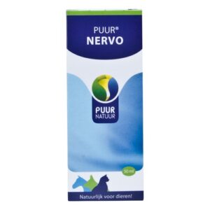 Doosje PUUR Nervo, natuurlijk kalmerend middel voor dieren bij vuurwerk en onweer