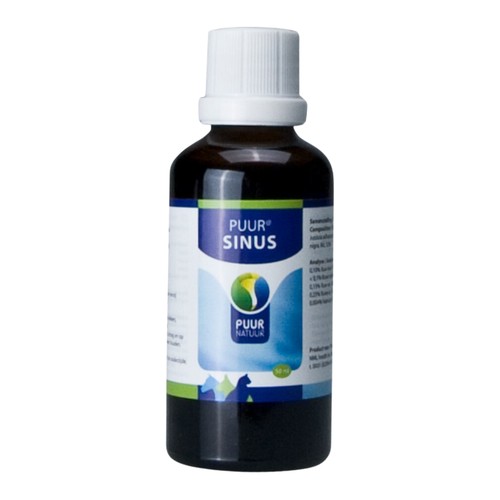 PUUR Sinus alcoholvrij druppels 50 ml voor kat en kitten