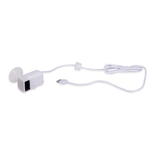 Geruisloze pomp met zuignap en USB-kabel van 2 meter voor de drinkfontein Jace