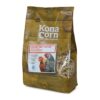 Zak Konacorn Kippensnoepzaad van 1,4 kg met zichtbare zadenmix door het venster