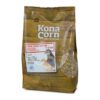 Zak KonaCorn Kuikenstartmix kuikenvoer 6-12 weken van 1,8 kg met venster waarachter de zadenmix zichtbaar is