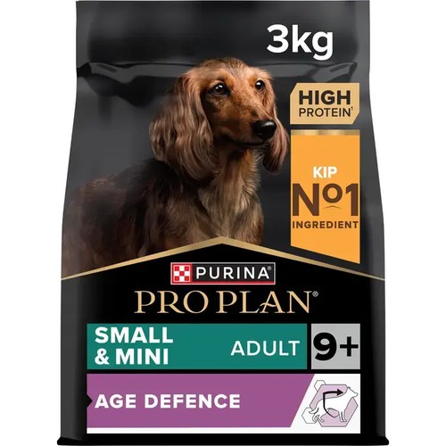 Zak Pro Plan senior hondenvoer met kip voor kleine hond, 3 kg