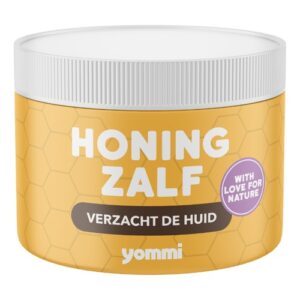 Pot Yommi Honingzalf 150 ml voor droge en schrale plekjes op de huid van je hond