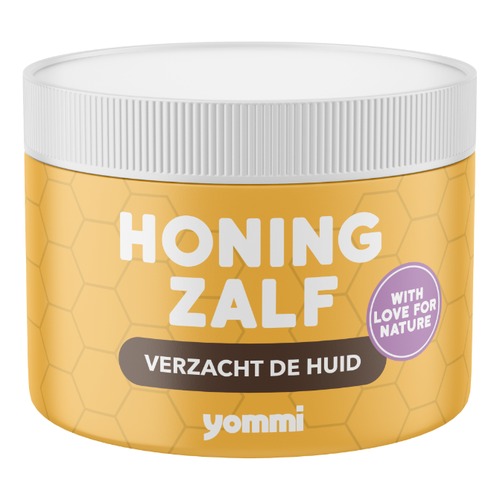 Pot Yommi Honingzalf 150 ml voor droge en schrale plekjes op de huid van je hond