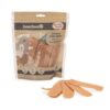 Zak Beeztees Kipfilet Strips 400 gram met losse kipfilet strips ervoor