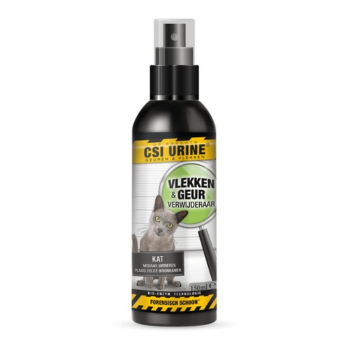 CSI Urine spray 150 ml tegen urinevlekken en geurtjes van katten