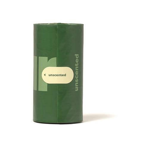 Earth Rated hondenpoepzakjes navulrol, geurloze variant in groene verpakking
