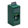 Doos met 8 rolletjes poepzakjes met lavendelgeur van Earth Rated, schuin aanzicht