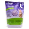 Zak Ekoo Friendly Tofu kattenbakvulling lavendel van 6 liter met lila korrels