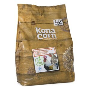 Zak Konacorn Scharrelmix Sojavrij kippenvoer voor volwassen kippen, 4 kg