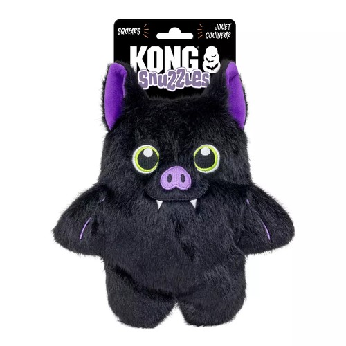 KONG Halloween Snuzzles Bat aan het originele kaartje met pieper vermelding