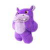 KONG Snuzzles XL hondenknuffel nijlpaard, zijaanzicht van het product