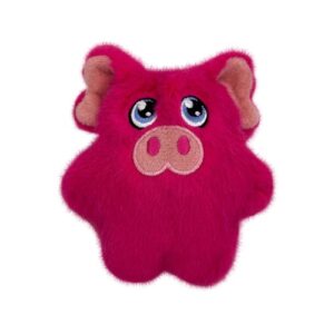 KONG Snuzzles Mini Pig XS, roze piepspeeltje voor kleine honden