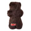 Achterkant van de KONG Snuzzles Otter met het KONG-label