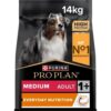 Verpakking Pro Plan Medium Adult Everyday Nutrition met kip, zak van 14 kg