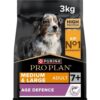 Zak Pro Plan seniorvoer hond met kip van 3 kg, kip als nummer 1 ingrediënt