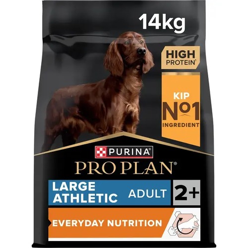 Zak Pro Plan Large Athletic hondenbrokken met kip, 14 kg