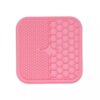 Roze likmat met zuignappen van Eat Slow Live Longer