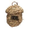 Naturel vogelnest van berggras met opening voor kleine vogels