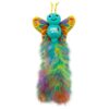 KONG Wubba Butterfly kattenspeeltje met gele vleugels en regenboogstaart