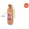 Kicker Salami Slammer met knisperende krinkelfolie en logo voor biologische catnip